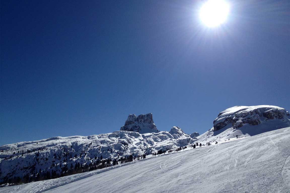 Gebirgsjägerrunde: Cinque Torri bei Cortina d'Ampezzo
