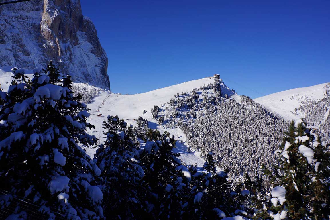 Skiurlaub in Wolkenstein - Piz Sella