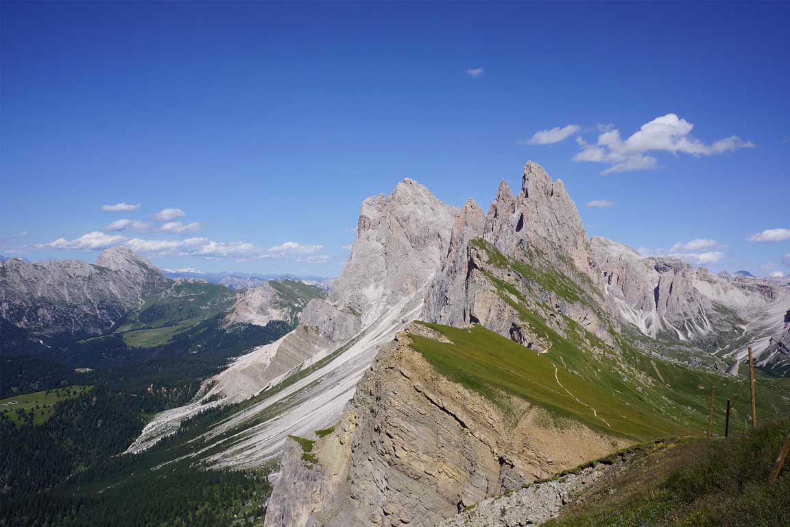 Geissle Spitzen in den Dolomiten Unesco Weltnaturerbe