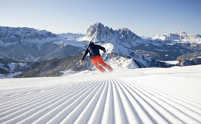 Skifahren im März - Dolomiti Superski